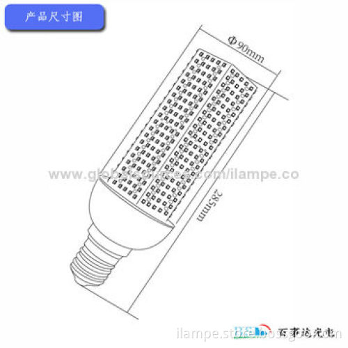 E27 LED Corn Light with High Power and Aluminum housing